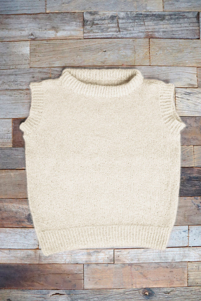 42102 Christin Vest Junior Gretes Handarbeid